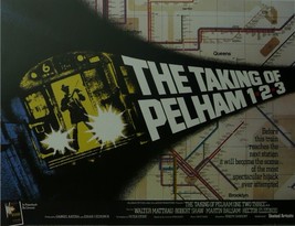 The Taking of Pelham One Two Three - Walter Mathau - Movie Poster - Fram... - $32.50