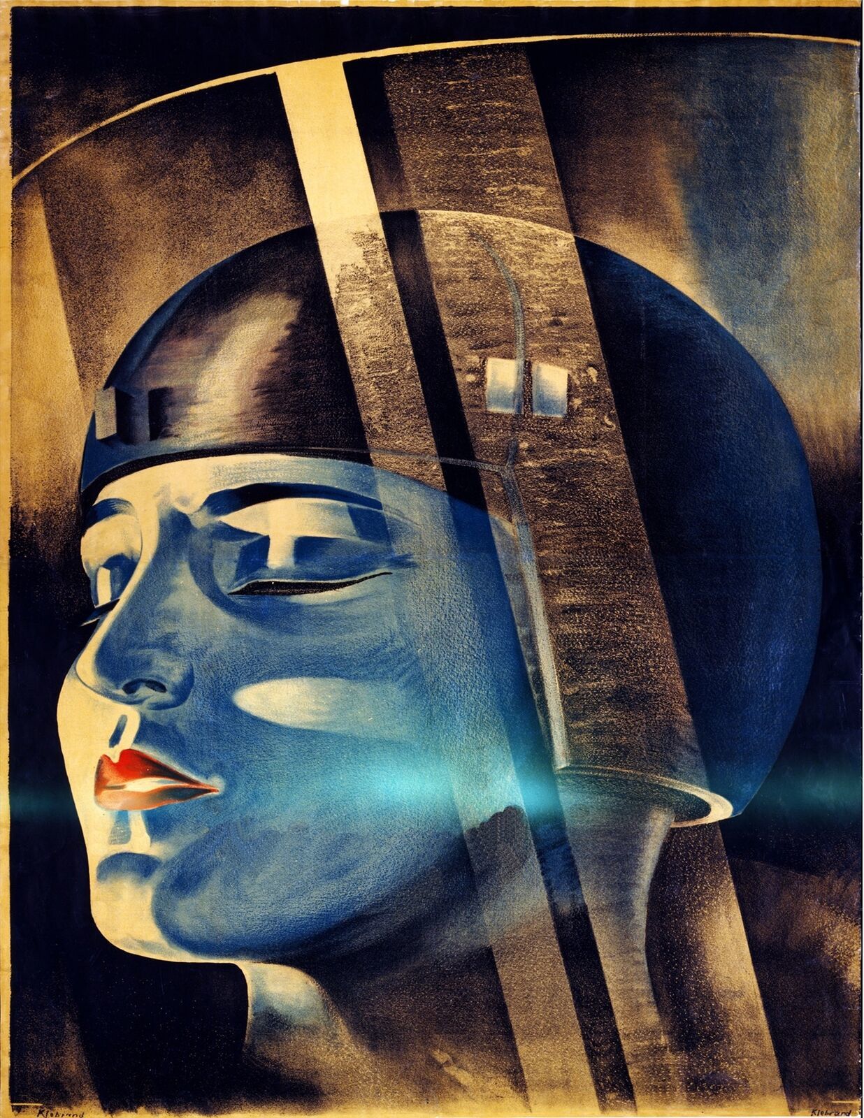 Decoration Poster.Home interior.Room Wall art decor.Futuristic Deco queen.11019