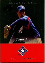 2007 TriStar Prospects Plus Michael Main #36 Texas Rangers ROOKIE RC - £1.36 GBP