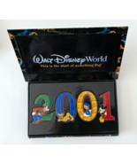 Walt Disney World 2001 Large Numbers Pin Set in Box RARE - $149.90