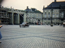 1955 Christian VII&#39;s Palace Alfa Romeo Copenhagen Red-Border Kodachrome Slide - £3.94 GBP