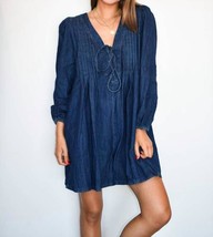 Lalavon amelia denim romper size S - $26.73