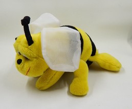 Ganz Lizzy Bumble Bee Bean Bag Plush Stuffed Animal Plastic Eyes CH1608 1996 - £8.68 GBP
