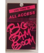 HALL &amp; OATES - VINTAGE ORIGINAL 1985 CONCERT TOUR LAMINATE BACKSTAGE PASS - $20.00