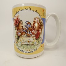 Mary Hamilton Mary&#39;s Bears Coffee Mug Tea Cup Hallmark Houston Harvest F... - £7.08 GBP