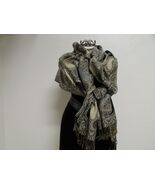Gorgeous Pashmina And Silk Scarf, Shawl - $32.00