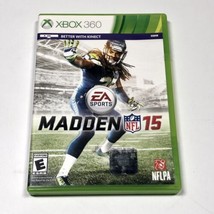 Madden NFL 15 (Microsoft Xbox 360, 2014) no manual  - £5.97 GBP