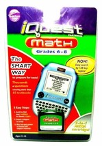 LeapFrog iQuest 2 In 1 Mega Cartridge 6th-8th Grade Math The Smart Way Textbook - $6.90