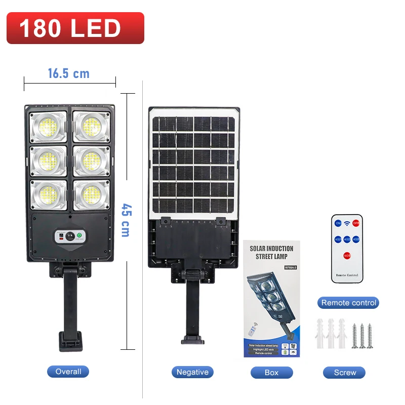 6000W Super 2022 Upgrade Outdoor Solar LED Light 360 LED Solar Light Lamp Motion - £76.47 GBP