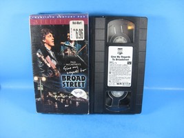 Paul McCartney’s Give My Regards To Broad Street Selections Music Drama VHS - £5.34 GBP