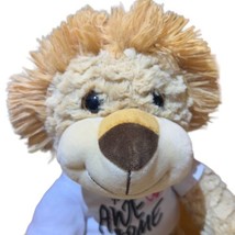 Kellytoy Tan Glitter Eyed Lion 15” Plush Stuffed Animal Very Soft Toy T-shirt - £14.47 GBP