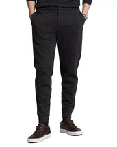 Polo Ralph Lauren Men&#39;s Double-Knit Jogger Pants Black Marl Heather-Medium - £77.89 GBP