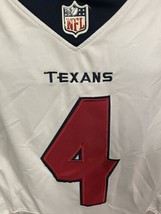 Nike Stitched Deshaun Watson Houston Texans On Field NFL White Jersey Mens 44 - £36.75 GBP