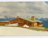 Hurricane Ridge Lodge Postcard Olympic National Park Washington  - $9.90