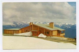 Hurricane Ridge Lodge Postcard Olympic National Park Washington  - £7.84 GBP