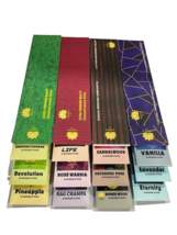 Lotus24 Organic Incense Sticks Agarbatti Variety Pack - 360 Sticks - 12 Flavours - £41.26 GBP