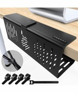 Nodoca No Drill Under Desk Cable Management Tray, 14&#39;&#39; Wire Management,,... - $60.25 CAD