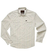 Howler Bros H-Bar-B Tech Long sleeve Mosquero Stripe off white Snap Butt... - €76,71 EUR