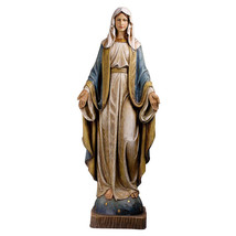 Mary Statue 48 inch Our Lady of Grace Indoor Outdoor Garden Yard Decor - £761.54 GBP