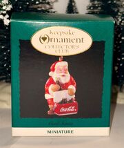 1996 Santa Hallmark Keepsake Ornament Collector’s Club Ornament Vintage - $0.98