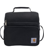 Black Deluxe Dual Compartment Insulated Lunch Cooler Bag By Carhartt. - £35.08 GBP