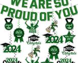 Green Graduation Party Decorations 2024, We Are so Proud of You Graduati... - £16.77 GBP