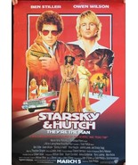Original Movie Theater Poster Starsky &amp; Hutch Ben Stiller Owen Wilson 27... - $17.05 CAD