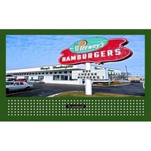 HENREY&#39;S HAMBURGERS BILLBOARD INSERT LIONEL Compatible 310/American Flyer - £4.72 GBP