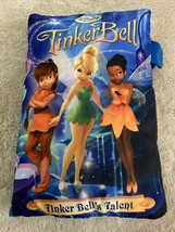 Disney Fairies Tinker Bell’s Talent Girls Blue Cloth Fleece Book - £7.32 GBP