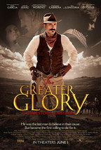 FOR GREATER GLORY  27X40  ORIGINAL DOUBLE SIDED MOVIE POSTER   VERY FINE - $150.16 MXN
