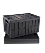 VEVOR Collapsible Storage Bins with Lids, 65L 3 Packs, Folding Plastic S... - $2,425.50 MXN