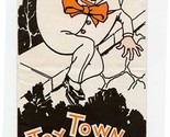 Toy Town Tavern Brochure Winchendon Massachusetts Humpty Dumpty Falling  - $57.42