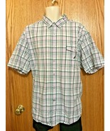 Men&#39;s Nautica Classic XXL Short sleeve button up shirt - $15.75