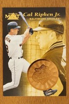 1997 Pinnacle Mint Collection #4 Cal Ripken Jr Base Gold Baseball Card Orioles - £13.87 GBP