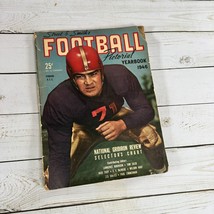 1946 Street &amp; Smith&#39;s Football Pictorial Yearbook John Ferraro Action Photos - $49.49