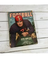 1946 Street &amp; Smith&#39;s Football Pictorial Yearbook John Ferraro Action Ph... - $49.49