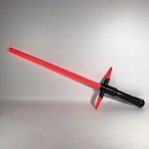 Star Wars Kylo Ren Red Light Saber Lights Sounds Lucas Films 35&quot;  Disney Store - £23.97 GBP