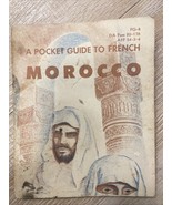 Pocket Guide To Morocco Soldier Book Armed Forces Army Military 1952 - $39.60