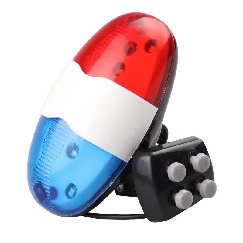 325B Bicycle Electric Horn Bike 6 LED  Light Cycling Multi-function Horn Bell 4  - £75.94 GBP