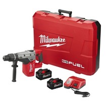 Milwaukee 2717-22HD M18 FUEL 1-9/16&quot; SDS Max Rotary Hammer Kit with 2 Batteries - £861.41 GBP