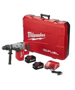 Milwaukee 2717-22HD M18 FUEL 1-9/16&quot; SDS Max Rotary Hammer Kit with 2 Ba... - £850.14 GBP