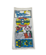VINTAGE 1983 GORDY SILVER GLOW REFLECTION STICKERS NEW SEALED MIRROR RAI... - €32,17 EUR