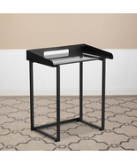Glass Raised Border Desk NAN-YLCD1233-GG - $142.62 CAD