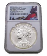 2017-P 1 ML Argent Américain Liberty Médaille Classé Par NGC Comme PF70 ... - €245,14 EUR