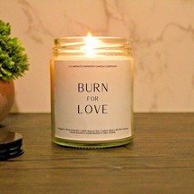 Burn For Love Candle Dating Anniversaries Gift ideas Gift Suggestions Fo... - £14.74 GBP