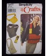Simplicity pattern 9000 Shoulder bags &amp; cell phone holder - £4.32 GBP