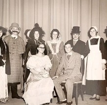 1963 Maskeraders Real Photo Maskers Play Theater Gentleman Upstairs NH E88N - $54.84 CAD