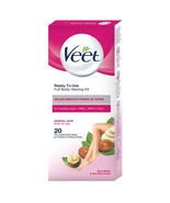 Veet Ready To Use Full Body Waxing Kit Normal Skin 20Wax Strips,Buy 2 Ge... - £11.79 GBP