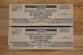 2 Compatible With Kyocera/ Copystar TK-142 Black FS-1028MFP/FS-1100/FS-1... - $44.55