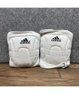 Adidas Knee pads White Medium Sleek Minimalist Design No Box LG - $13.65 CAD